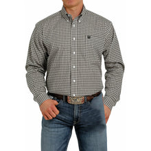 Load image into Gallery viewer, Cinch Men&#39;s Black &amp; White Hex Western Shirt
