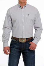 Load image into Gallery viewer, Cinch Men&#39;s White &amp; Purple Western Shirt
