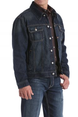 Cinch Men's Dark Stonewash Denim Jacket