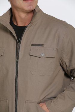 Cinch Men's Stone Tan Canvas Jacket