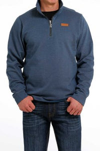 Cinch Men's Knit Blue Sweater Pullover