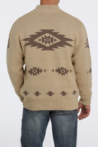 Cinch Men's Pullover  Quarter Zip Sweater