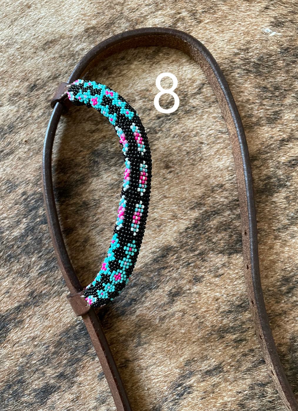 Oxbow Beaded One Ear Headstall