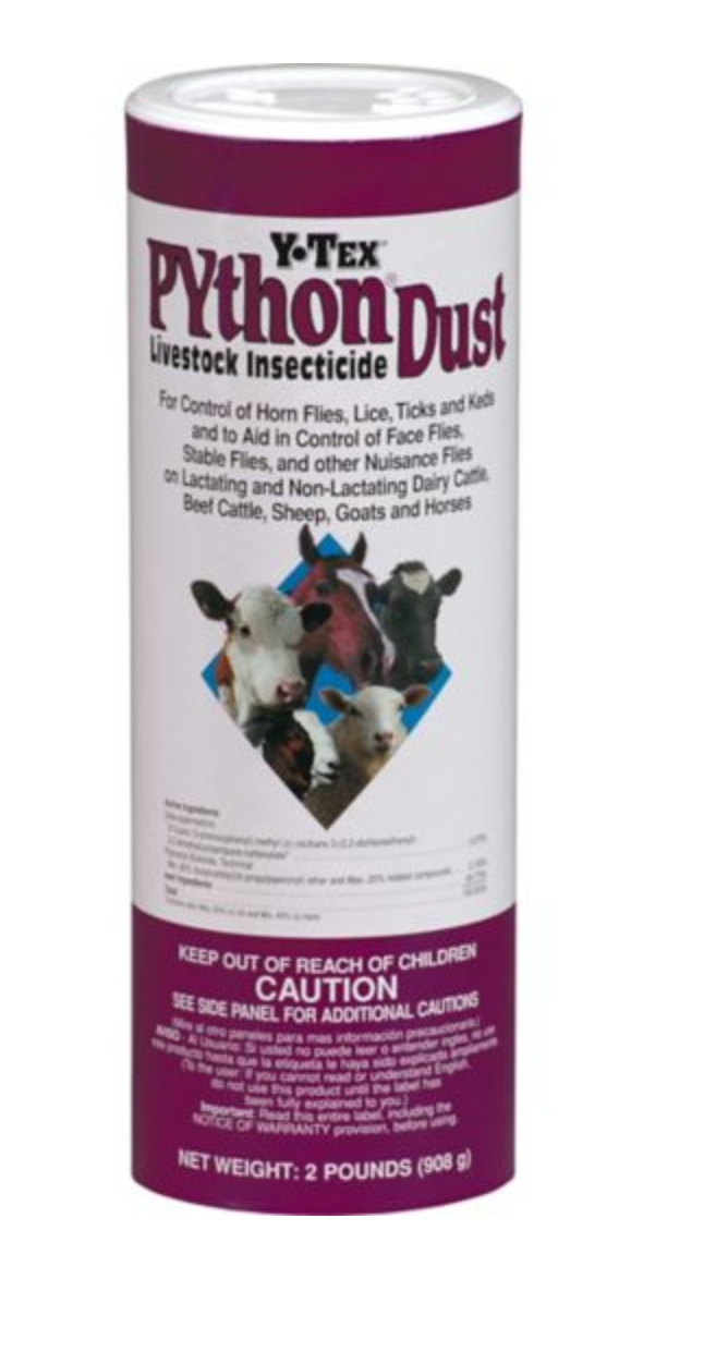 Python Dust Livestock Insecticide Shaker Can