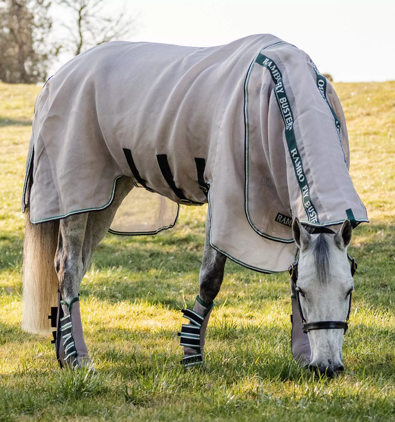 Horseware Rambo Flybuster Vamoose® with No-Fly Zone™ Fly Sheet