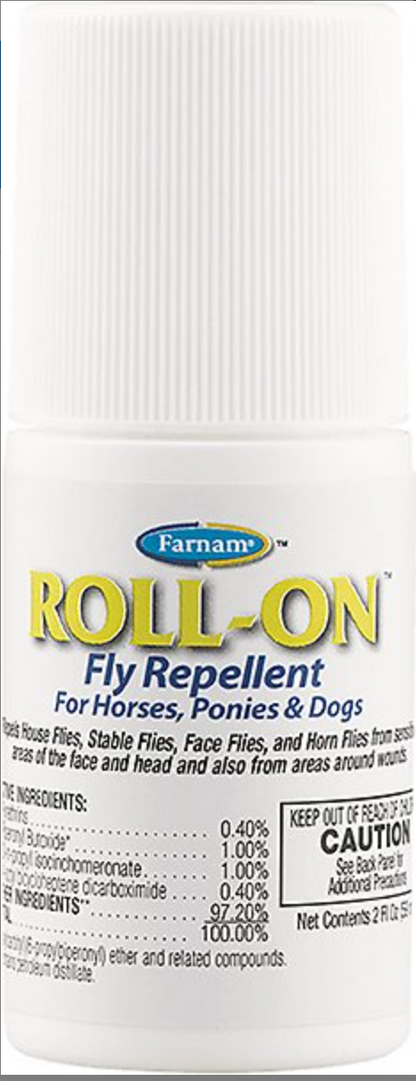 Farnam Horse Roll-On Fly Repellent, 2-oz bottle