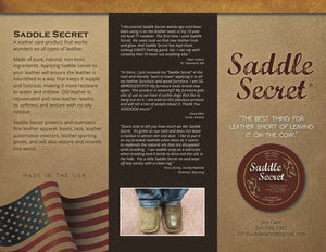 Saddle Secret