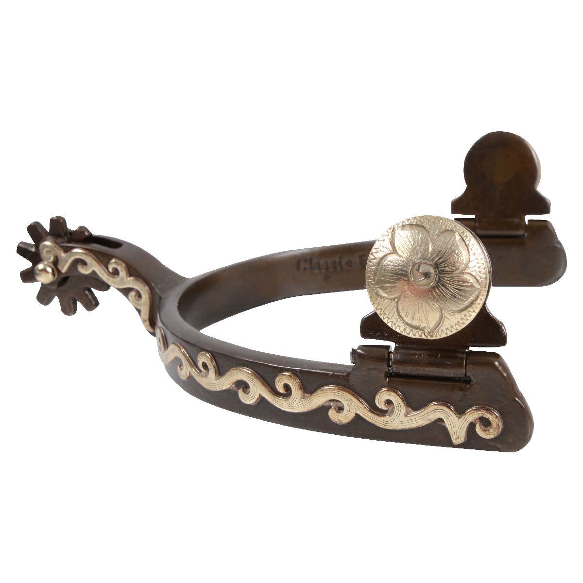 Classic Equine Youth Scroll Spurs