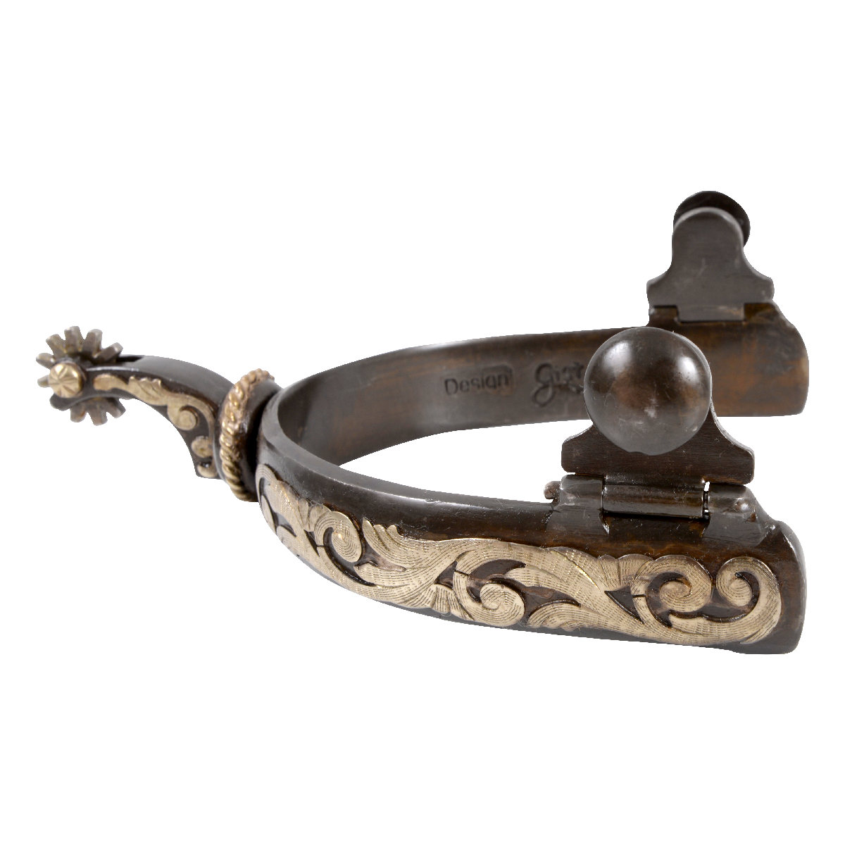 Classic Equine Scroll Spurs