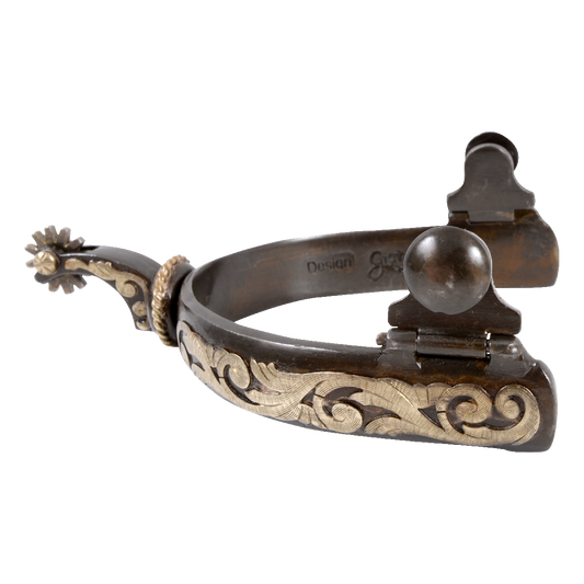 Classic Equine Scroll Spurs