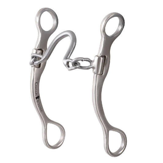 Classic Equine BitLogic 7 1/2" Cheek Bit - Ported Chain