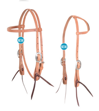 Load image into Gallery viewer, Martin Stitched Gag Headstall
