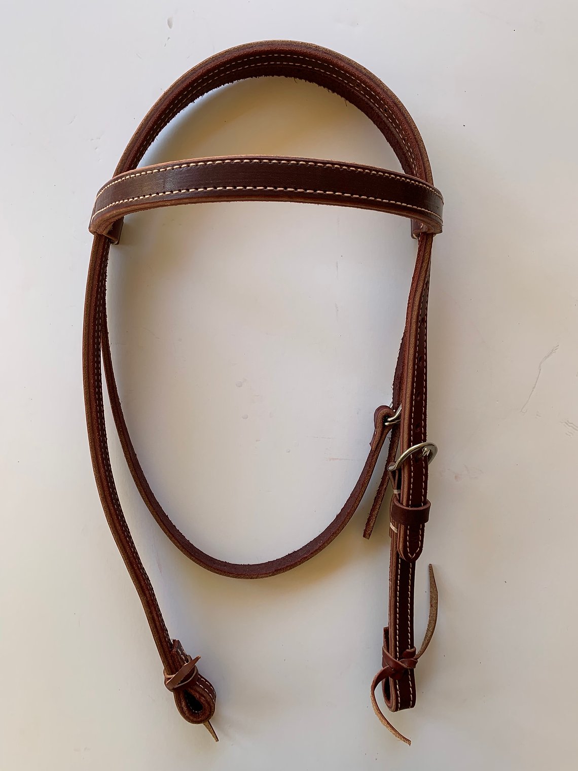 Ed & Martha Wright Leather Headstall