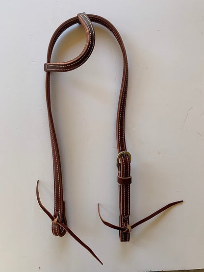 Ed & Martha Wright Leather Headstall